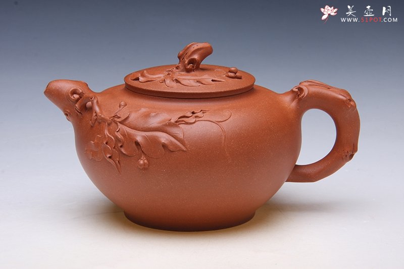 紫砂壶图片：金色年华 - 宜兴紫砂壶网