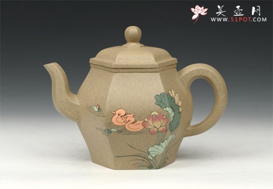 紫砂壶图片：宫灯 - 宜兴紫砂壶网