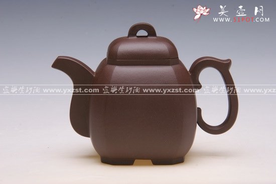 紫砂壶图片：八方福壶 - 宜兴紫砂壶网