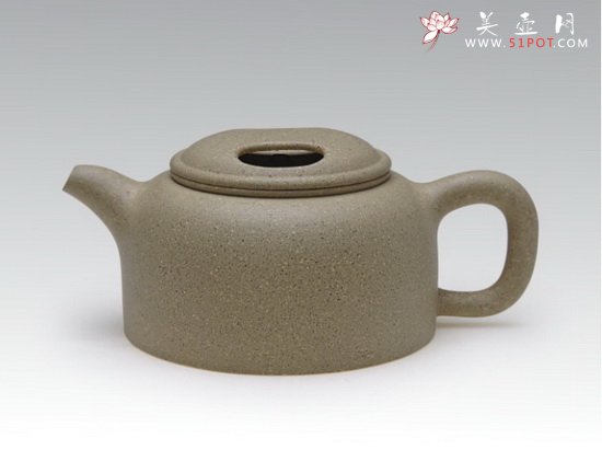 紫砂壶图片：牛盖莲子 - 宜兴紫砂壶网