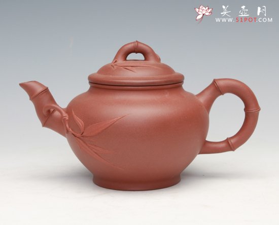 紫砂壶图片：小樱竹节 - 宜兴紫砂壶网