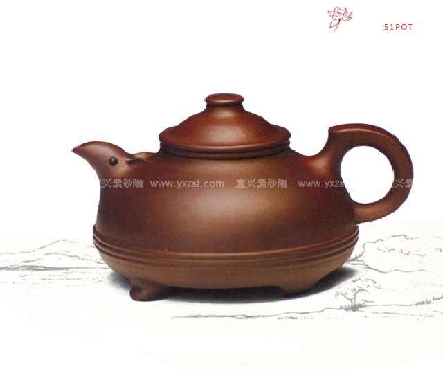 紫砂壶图片：跑 - 宜兴紫砂壶网