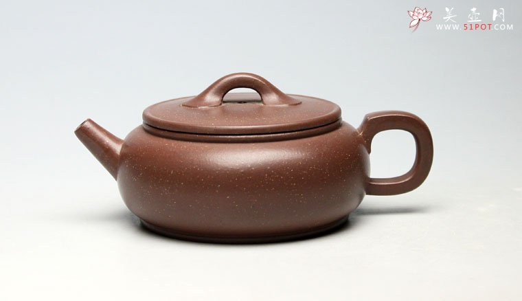 紫砂壶图片：《华灯》容量： 200CC 泥料：紫泥调砂 - 宜兴紫砂壶网
