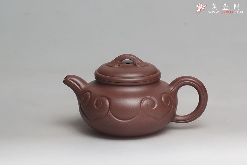 紫砂壶图片：如意仿古 - 宜兴紫砂壶网