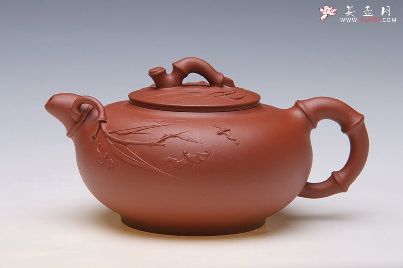 紫砂壶图片：竹福 - 宜兴紫砂壶网