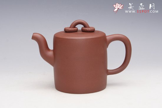 紫砂壶图片：双环井栏 - 宜兴紫砂壶网