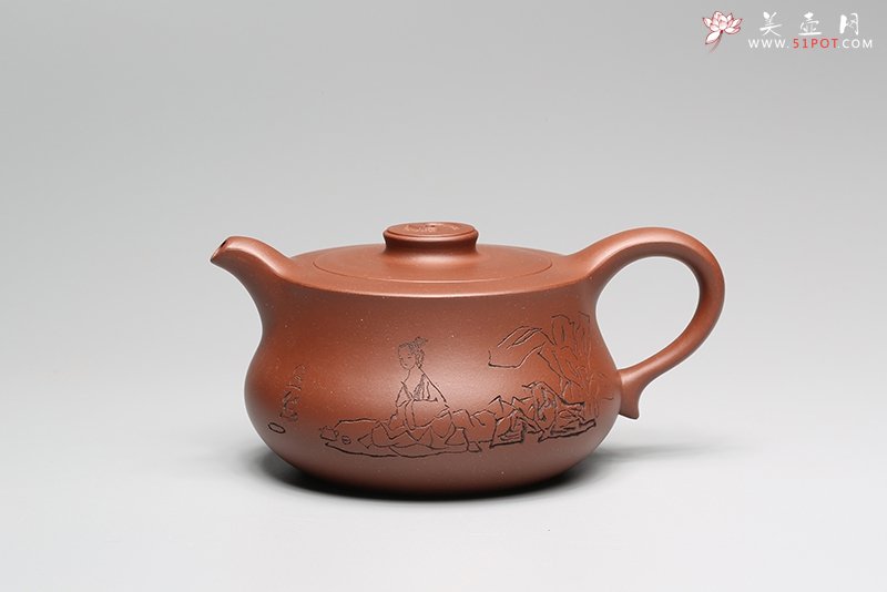 紫砂壶图片：无极 天津美术学院杨沛璋教授书画 - 宜兴紫砂壶网