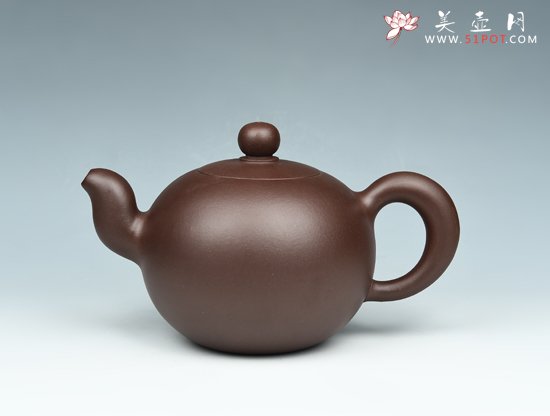 紫砂壶图片：一粒珠 - 宜兴紫砂壶网