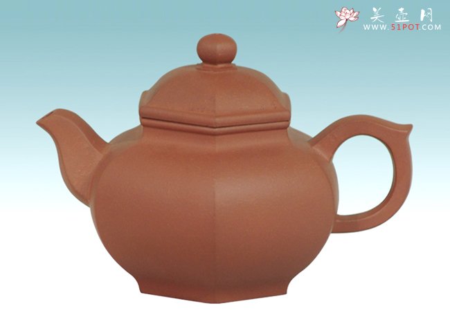 紫砂壶图片：六六大顺 220CC - 宜兴紫砂壶网