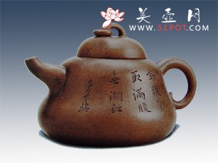 紫砂壶图片：葫芦 - 宜兴紫砂壶网