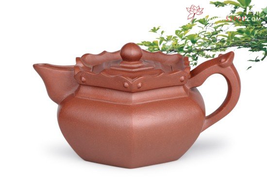 紫砂壶图片：矮僧帽 - 宜兴紫砂壶网