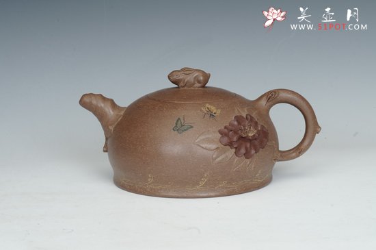 紫砂壶图片：花好月圆 - 宜兴紫砂壶网