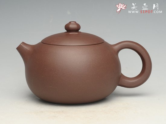 紫砂壶图片：倒把西施  320CC - 宜兴紫砂壶网