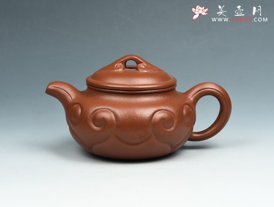 紫砂壶图片：仿古如意 - 宜兴紫砂壶网