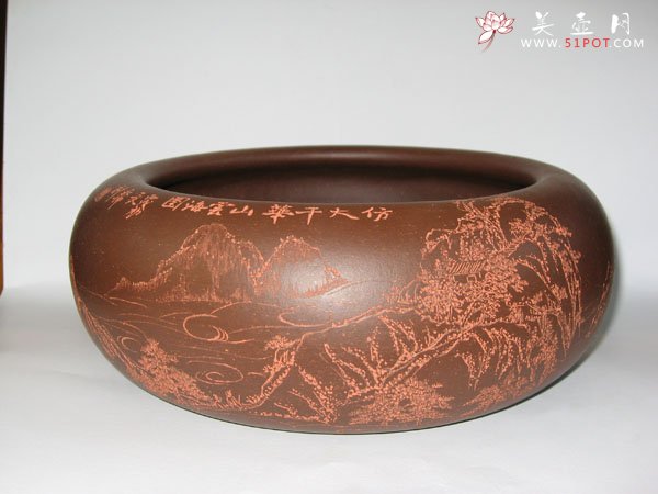 紫砂壶图片：笔洗 - 宜兴紫砂壶网