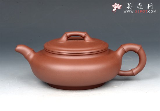 紫砂壶图片：仿古竹 - 宜兴紫砂壶网