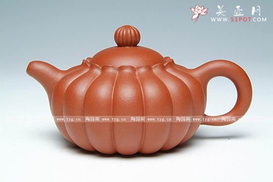 紫砂壶图片：菊蕾壶 - 宜兴紫砂壶网