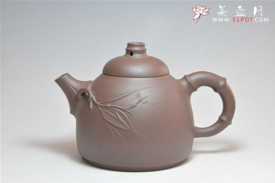 紫砂壶图片：竹节 - 宜兴紫砂壶网