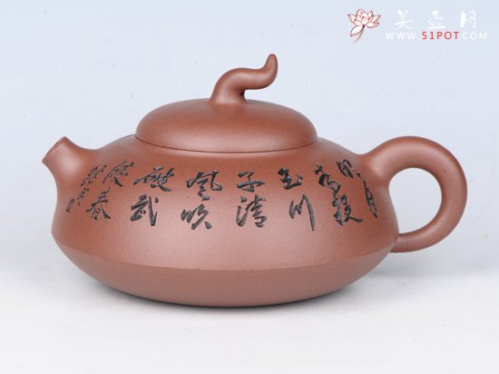 紫砂壶图片：国色天香 - 宜兴紫砂壶网