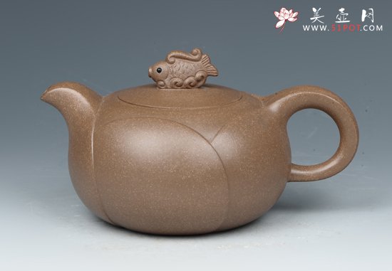 紫砂壶图片：渔趣 - 宜兴紫砂壶网