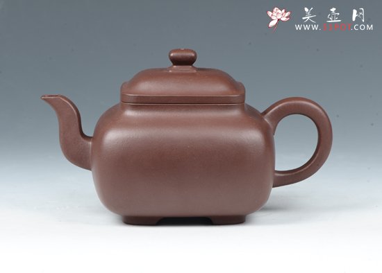 紫砂壶图片：四方 - 宜兴紫砂壶网