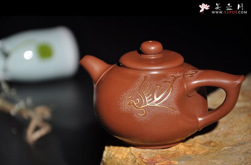 紫砂壶图片：丹凤朝阳 - 宜兴紫砂壶网