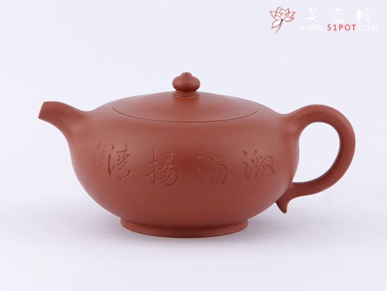 紫砂壶图片：鱼乐壶 - 宜兴紫砂壶网