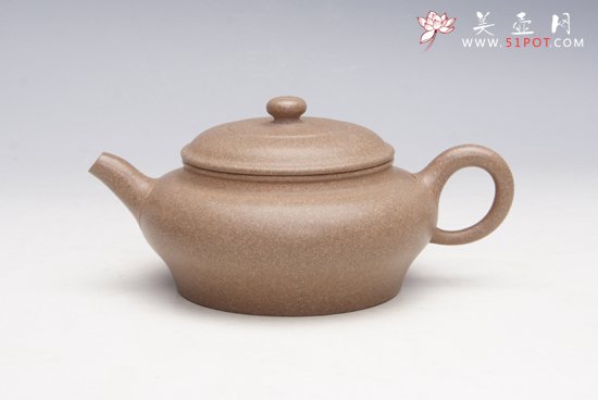 紫砂壶图片：虚扁 - 宜兴紫砂壶网