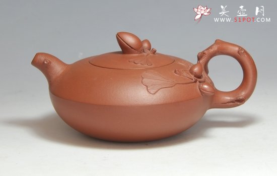 紫砂壶图片：开心果 - 宜兴紫砂壶网