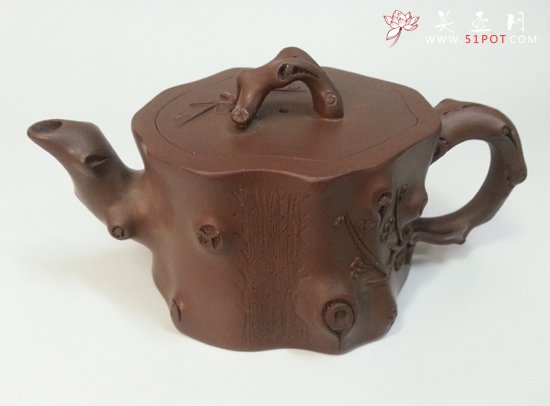 紫砂壶图片：梅桩 - 宜兴紫砂壶网
