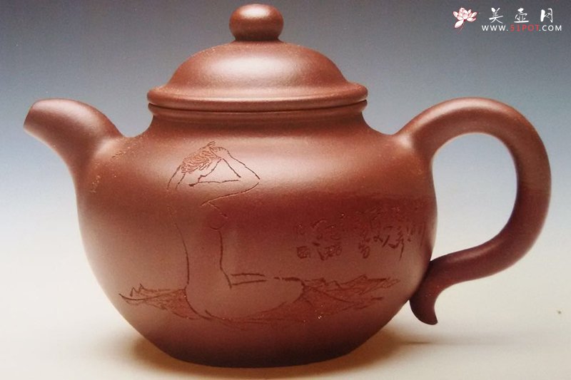 紫砂壶图片：莲子 - 宜兴紫砂壶网