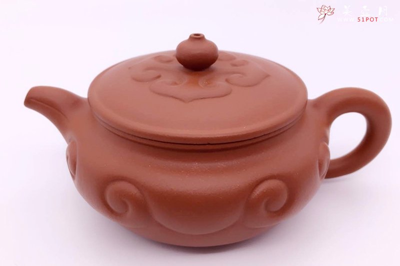 紫砂壶图片：仿古如意 - 宜兴紫砂壶网