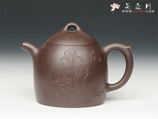 紫砂壶图片：秦权壶 - 宜兴紫砂壶网