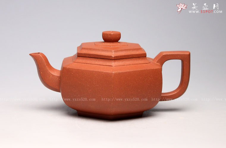 紫砂壶图片：《雪华》泥料：降坡泥  容量280cc - 宜兴紫砂壶网