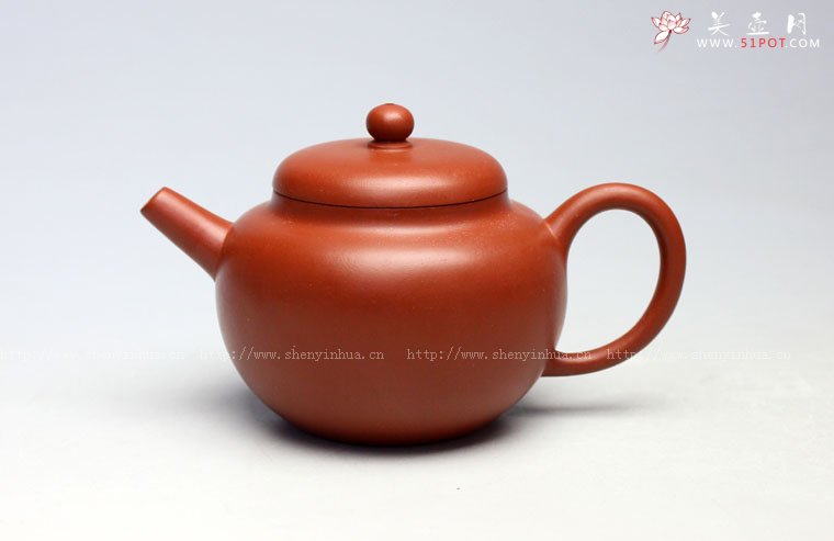 紫砂壶图片：柿圆 - 宜兴紫砂壶网