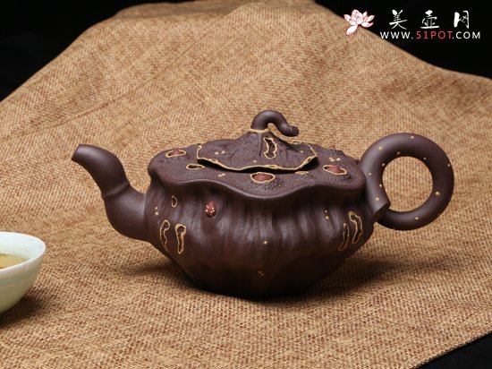 紫砂壶图片：莲心 - 宜兴紫砂壶网