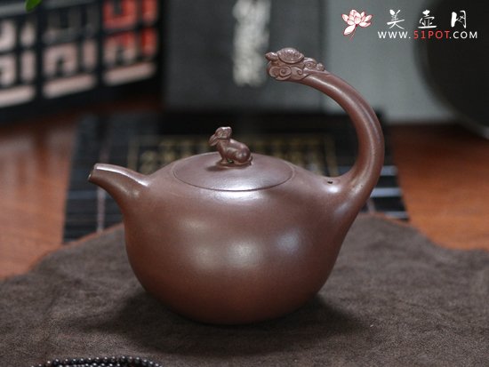 紫砂壶图片：龟兔赛跑 - 宜兴紫砂壶网