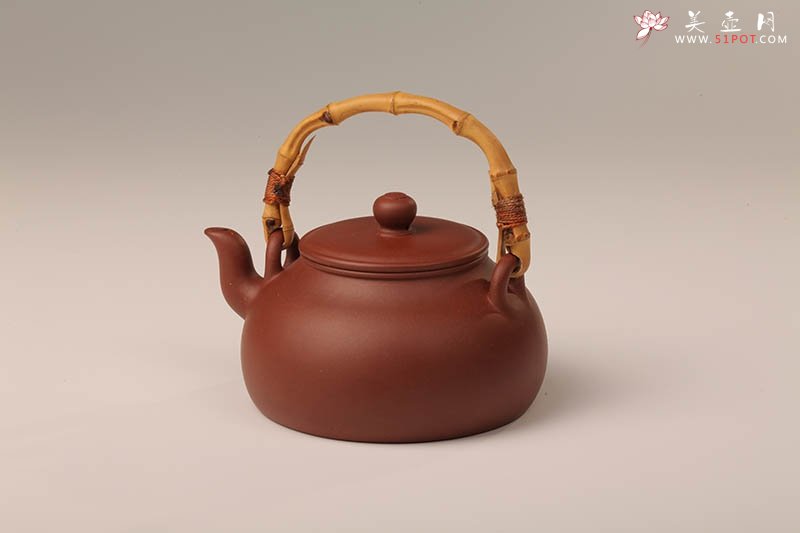 紫砂壶图片：软提梁壶 - 宜兴紫砂壶网