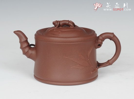 紫砂壶图片：竹段 - 宜兴紫砂壶网