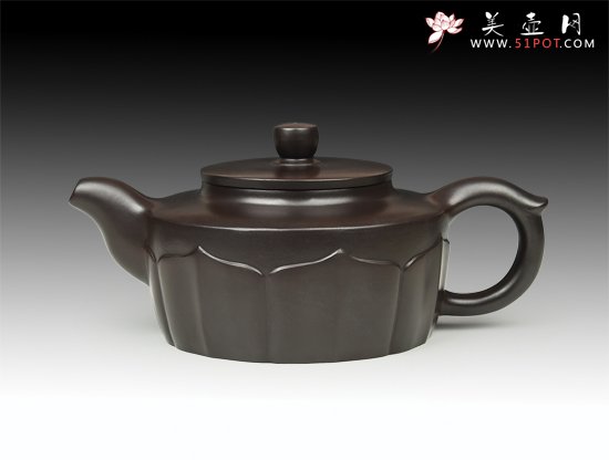 紫砂壶图片：碧叶亭亭 - 宜兴紫砂壶网