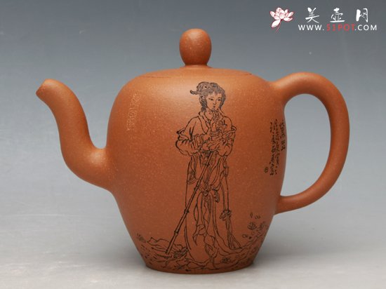 紫砂壶图片：中国古典名著《红楼梦》之十二金钗 - 宜兴紫砂壶网