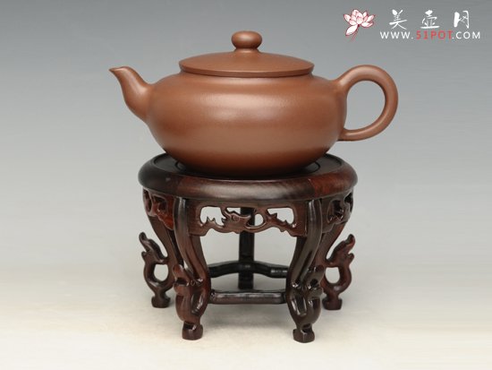 紫砂壶图片：玉笠   容量：350cc - 宜兴紫砂壶网