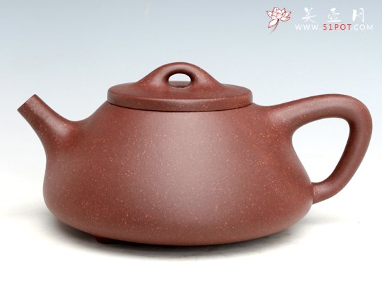 紫砂壶图片：子冶石瓢 - 宜兴紫砂壶网