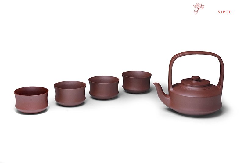 紫砂壶图片：提壁套壶 - 宜兴紫砂壶网