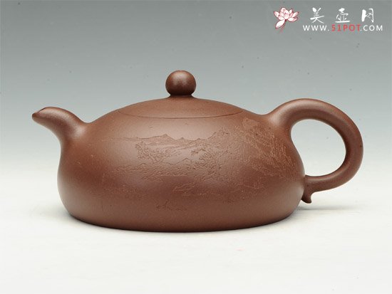 紫砂壶图片：半月 - 宜兴紫砂壶网