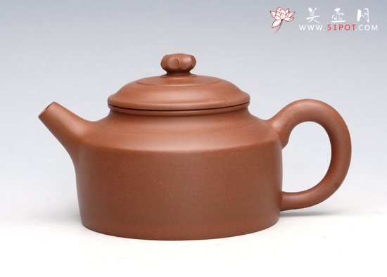 紫砂壶图片：花钮德钟 - 宜兴紫砂壶网