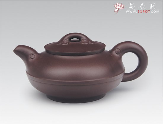 紫砂壶图片：合欢如意 - 宜兴紫砂壶网