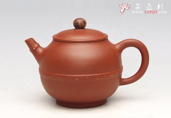 紫砂壶图片：玉带顶珠 - 宜兴紫砂壶网