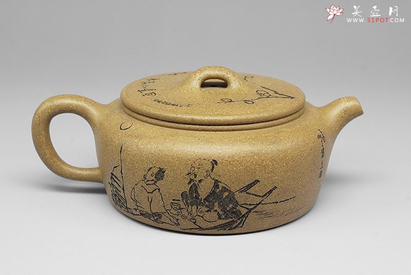 紫砂壶图片：平湖秋月 - 宜兴紫砂壶网