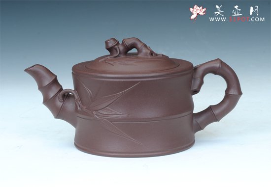 紫砂壶图片：竹段 - 宜兴紫砂壶网